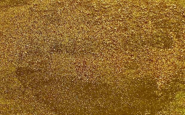 Golden texture background