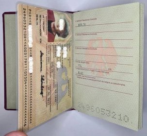 Cestovní pas - Nemecko 2001, neplatný - Starožitnosti a umění