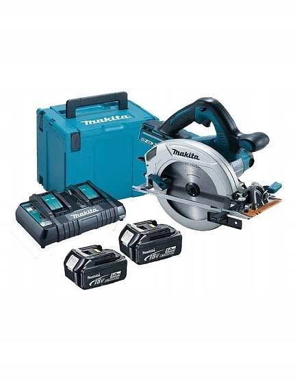 Makita DHS710PT2J okružní pila 2x18V 2x5Ah