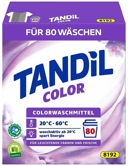 Tandil Aktiv prášek na barevné prádlo 5,2 kg
