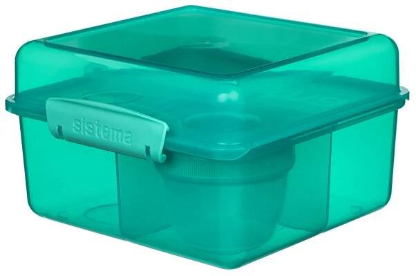 Sistema Box Lunch Cube Max 2,0l, zelená