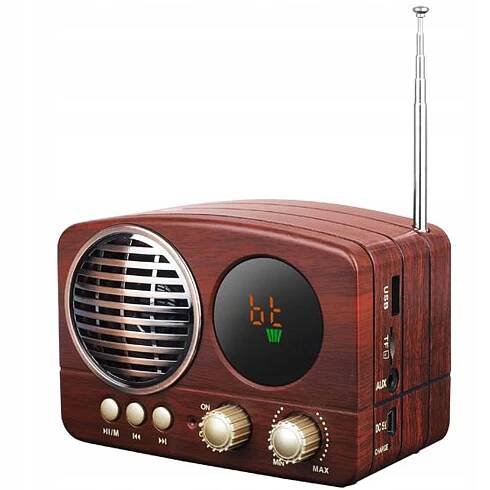 Mini přenosné rádio Bluetooth SD USB FM MK-616BT