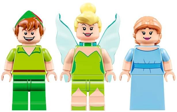 Novinka v LEGO Disney 2023: sada 43232 Peter Pan & Wendy's Flight over London je online v obchodě