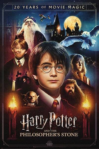 Harry Potter plakát filmové plakáty na zeď film 61x91,5 cm