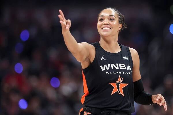 Napheesa Collier's record-breaking performance leads her team to victory in WNBA All-Star Game