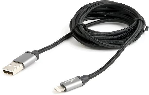 Gembird Lightning 1,8 m černý od 43 Kč