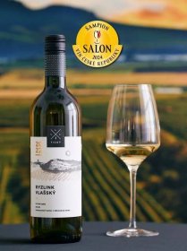 Salon vín 2024 – šampion – Ryzlink vlašský 2022 pozdní sběr – Lubomír Tichý, Vinařství Tichý 