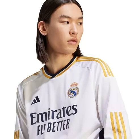 Pánský domácí dres s dlouhým rukávem adidas Real Madrid 2023/24