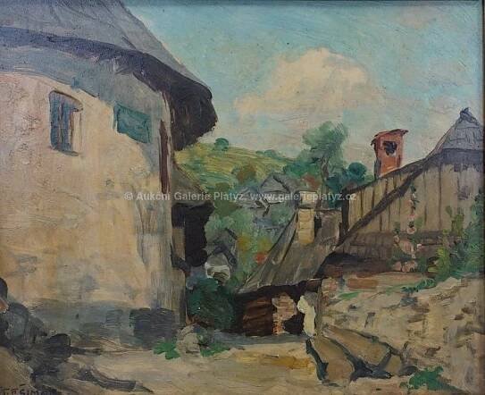 František Tavík Šimon / Ze Štramberku - detail aukce « Aukce « Aukční Galerie Platýz