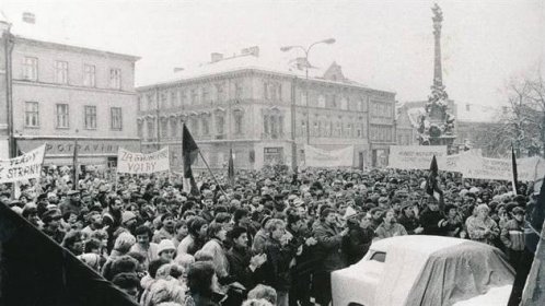 Generální stávka v Jaroměři 27. listopadu 1989