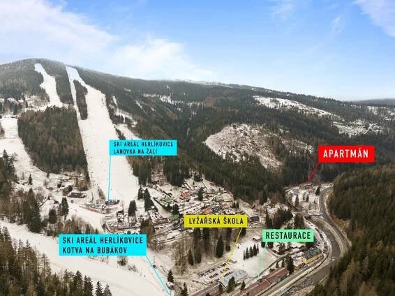 Apartmány | Apartmány Mlýn Herlíkovice - ubytování nedaleko Špindlerova Mlýna v Krkonoších