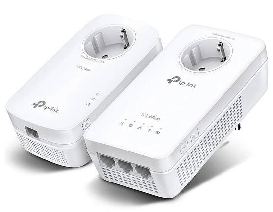 TP-Link TL-WPA8631P KIT síťový adaptér Powerline 300 Mbit/s Připojení na síť Ethernet Wi-Fi Bílá 2 kusů