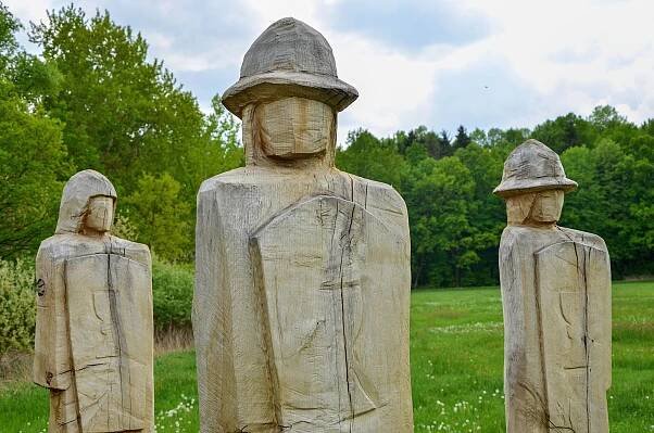 Fotografie - Sochy husitských bojovníků - 03.05.2018