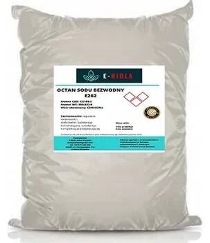 BEZVODÝ POTRAVINÁŘSKÝ OCTAN SODNÝ E262 TEPLÝ LED 5 kg