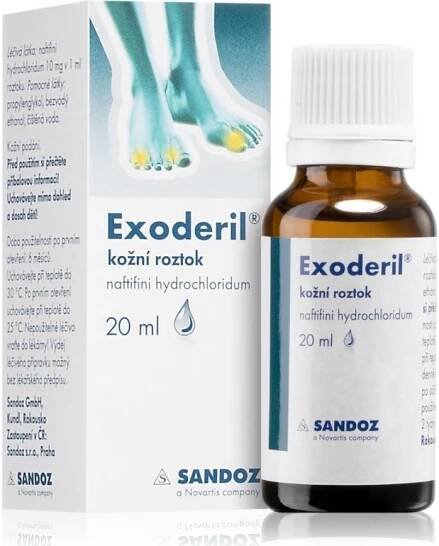 EXODERIL DRM 10MG/ML DRM SOL 1X10ML