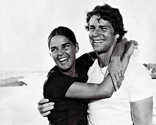 ali macgraw and ryan o'neal