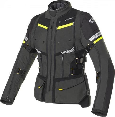 Clover GTS-4 WP AIRBAG tmavě šedo-žluto-černá - Heureka.cz