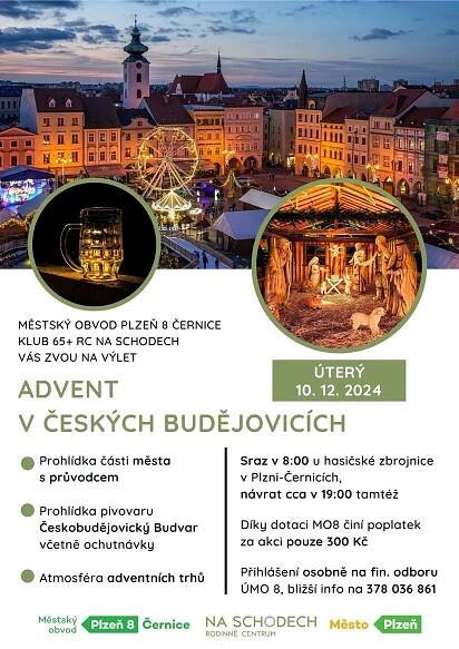 Advent v Českých Budějovicích | Portál městského obvodu Plzeň 8