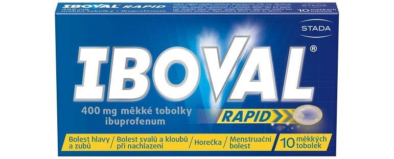 IBOVAL RAPID 400MG CPS MOL 10