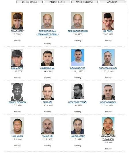 Policie České republiky pátrá po desítkách Ústečanů. Neviděli jste je? - e-Ústí.cz