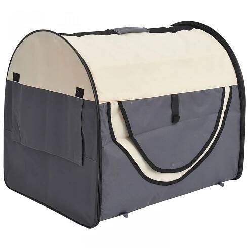 Přepravní box pro psy 97 x 71 x 76 cm | šedý č.4