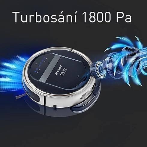 Funkce turbosání až 1800 Pa