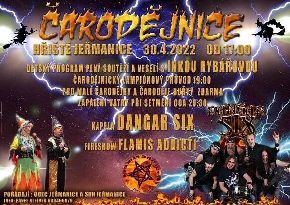 Pálení čarodějnic - Oficiální stránky obce Jeřmanice