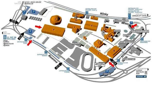 Výstavní haly - Veletrhy Brno