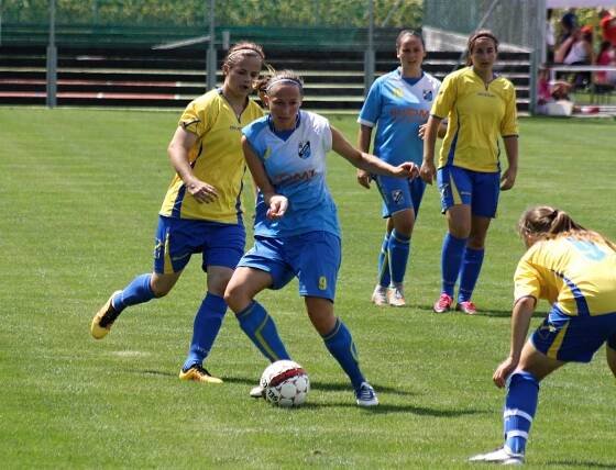 Fotbalistky Vlkoše skončily na domácím Memoriálu Jaroslava Machače třetí
