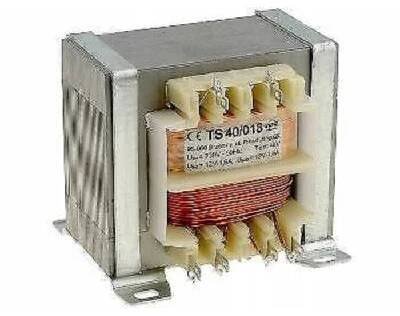 Transformátor 40VA, 230 Vac (12 V) 3.3 A, Indel