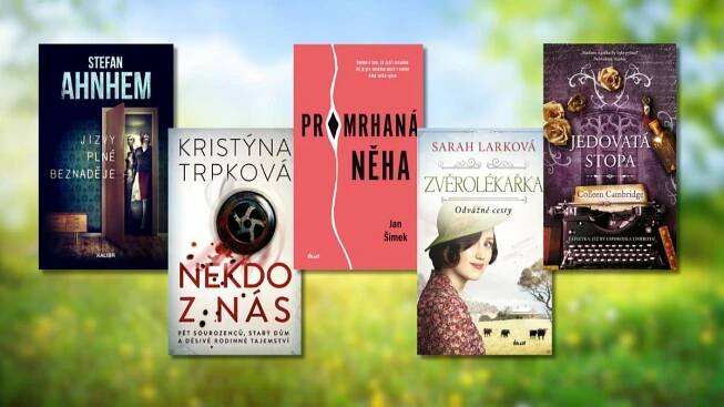 9 jarních novinek, se kterými si vychutnáte první venkovní čtení
