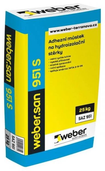 Jádrová omítka Weberdur trass 30 kg