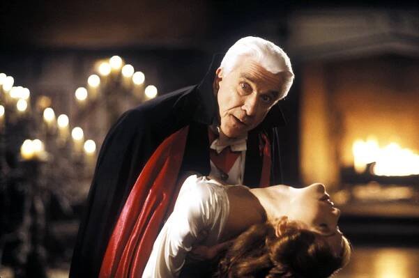 Leslie Nielsen, Amy Yasbeck - Drákuloviny - Z filmu
