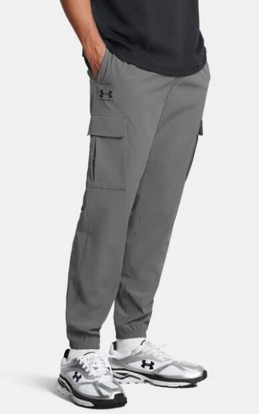 Pánské sportovní kalhoty Under Armour UA Vibe Woven Cargo Pants-GRY