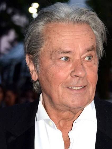 Alain Delon is one of the famous french actors