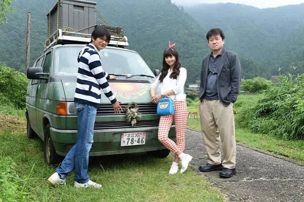 Osamu Mukai, Fumino Kimura, Džiró Sató - Ranmaru: Kami no šita o mocu otoko - Z natáčení