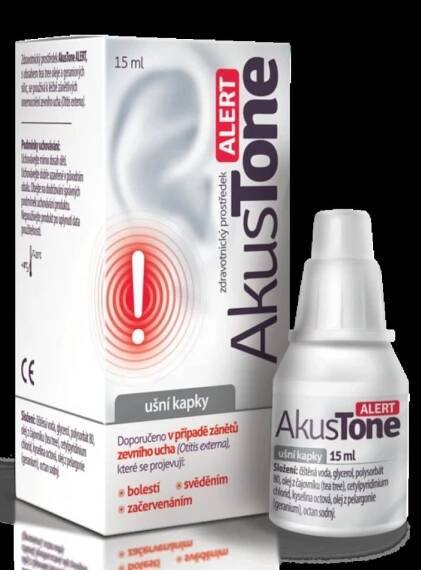 AkusTone ALERT ušní kapky 15 ml