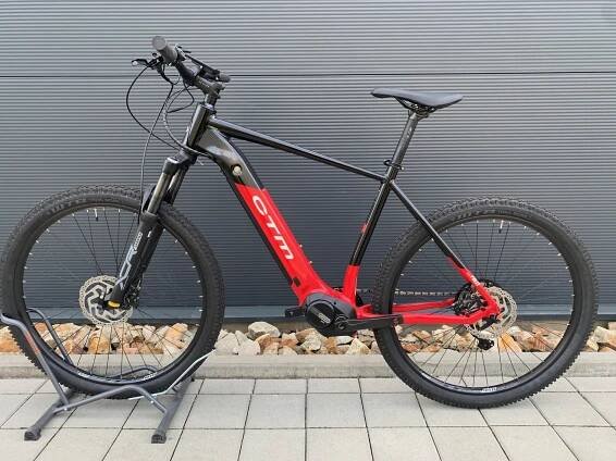 Testovací elektrokolo CTM PULZE Xpert červená/černá XL (21") | bikero.cz