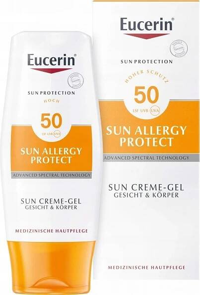 Eucerin Sun Allergy Protect Sun Cream Gel SPF50 150 ml