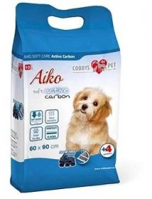 Cobbys Pet - AIKO Soft Care Active Carbon pleny pro psy s aktivním uhlím, 60 × 90cm, 10ks (42021)