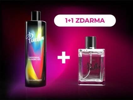 Výhodný set: Puella prací gel 500 ml + Parfém na tělo ZDARMA