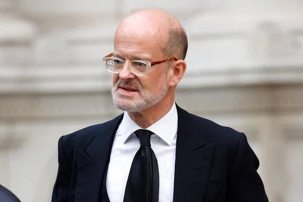 Lord Nicholas Windsor während der Beerdigung seiner Mutter Katharine, Herzogin von Kent, am 15. September 2025.