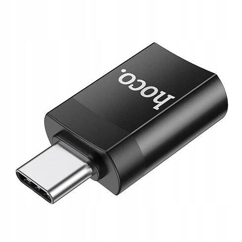HOCO adaptér OTG Typ C (samec) na USB A (samice) UA17 černý Bezpečnostní informace CE WEEE