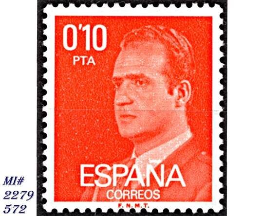 Španělsko, král Juan Carlos I., - Známky