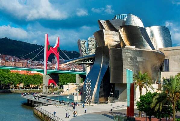 The Guggenheim museum in Bilbao