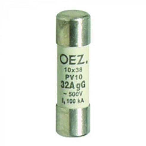 OEZ:06707 (PV10 25A gG) PV10 25A gG Pojistka válcová 25A gG 10x38, OEZ