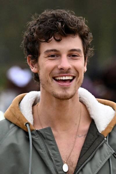 Shawn Mendes Went Shirtless at Loewe’s Fall-Winter 2024 Show in Paris — See Photos