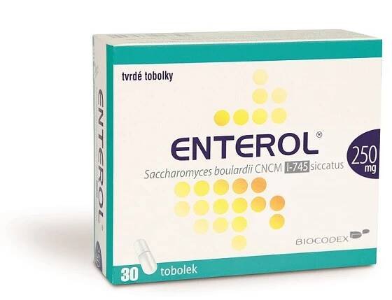 ENTEROL 250MG tvrdé tobolky 30 - skladem