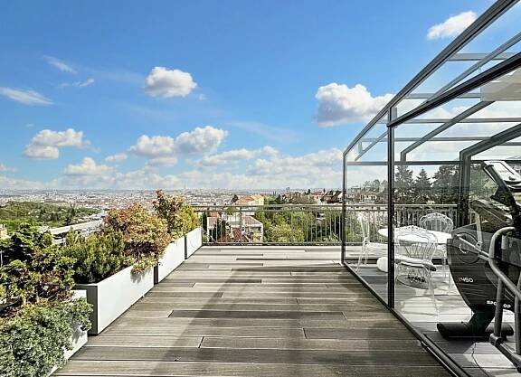 Prodej luxusního mezonetu 4 + 1, Praha - Smíchov - 195m2 0