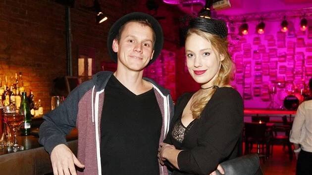 Aneta Krejčíková a její partner Ondřej Rančák (17. února 2017)